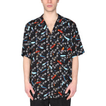 [Marcelo Burlon County of Milan] Shirts Short Sleeve SS22 CMGA069_S22FAB0011001