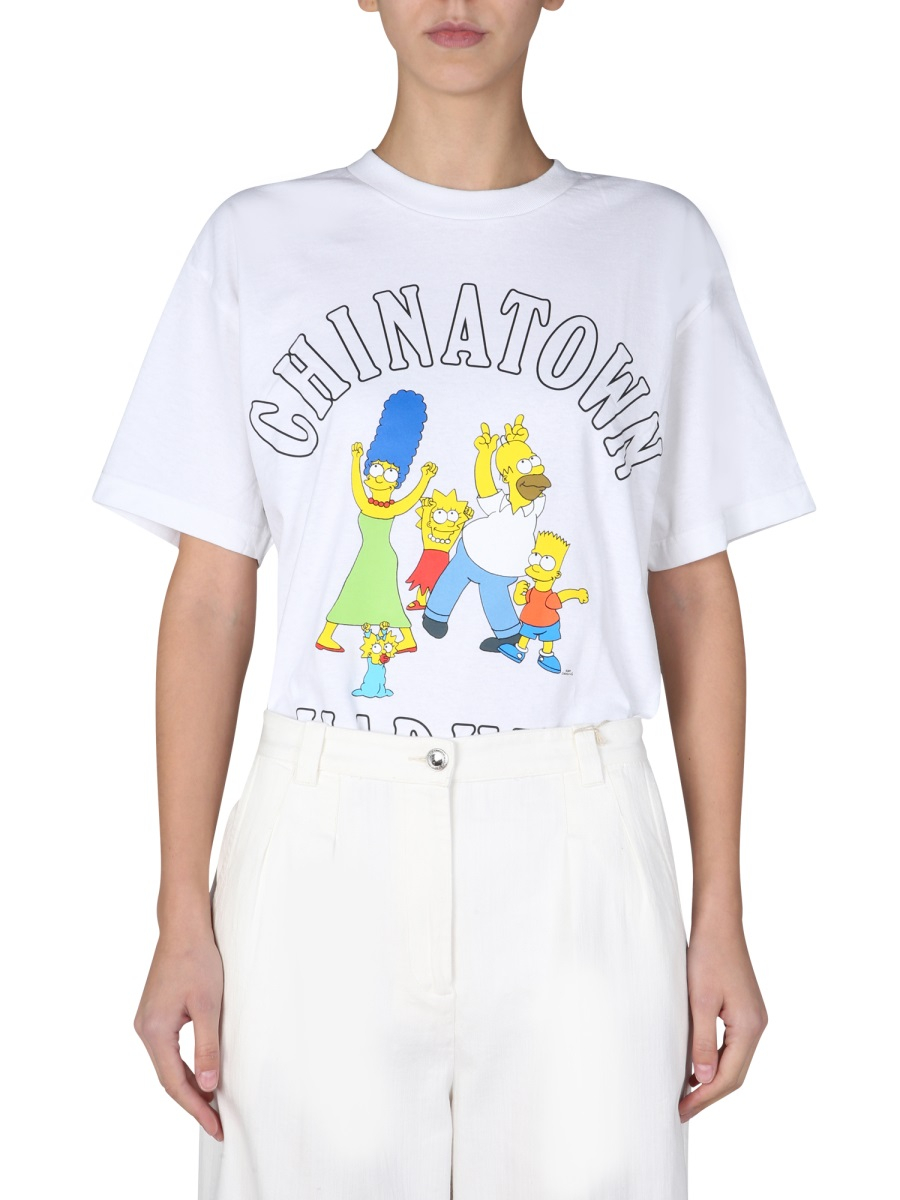 [CHINATOWN MARKET X THE SIMPSONS] T-shirts Short Sleeve FW21 CTM1990346_WHITE