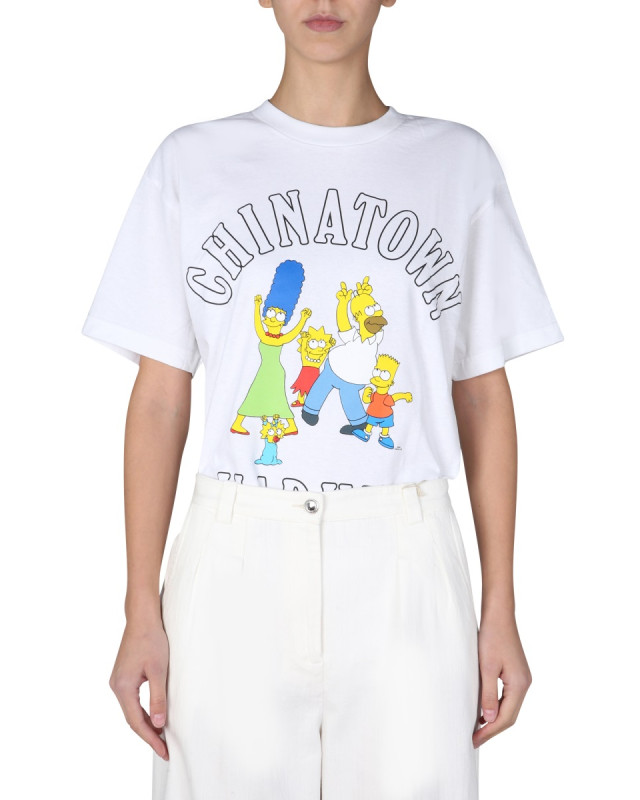 [CHINATOWN MARKET X THE SIMPSONS] T-shirts Short Sleeve FW21 CTM1990346_WHITE