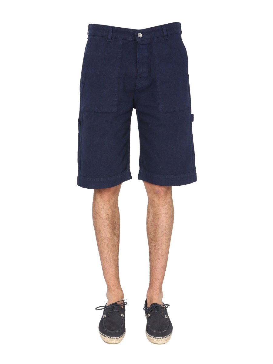[YMC] Shorts SS21 P9QAH_Y308NAVY