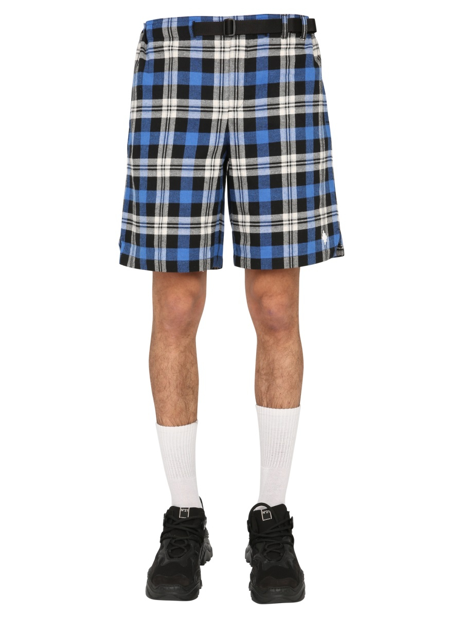 [Marcelo Burlon County of Milan] Shorts SS21 CMCB067_R21FAB0011045