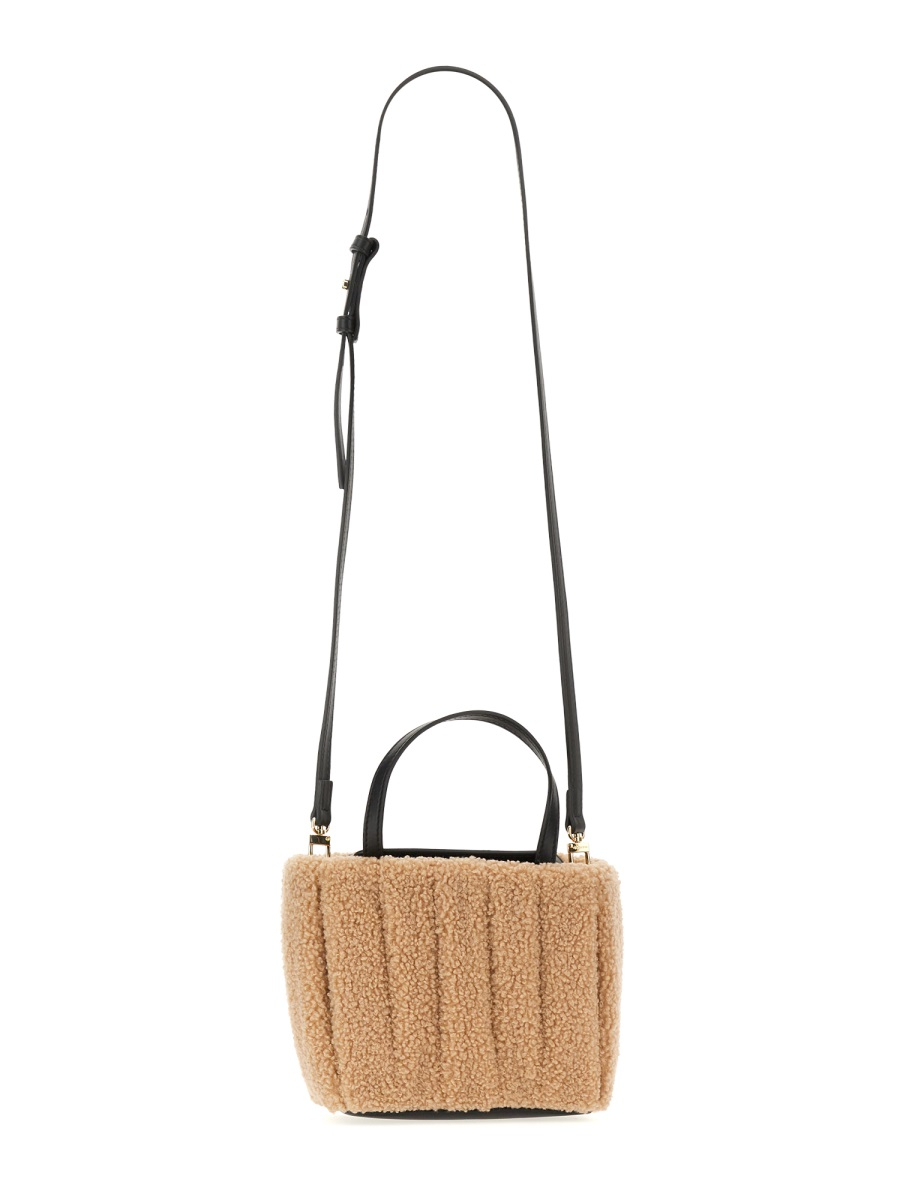 [Themoire] Shoulder bag FW22 TMFW22AF701_ALMOND/BLACK
