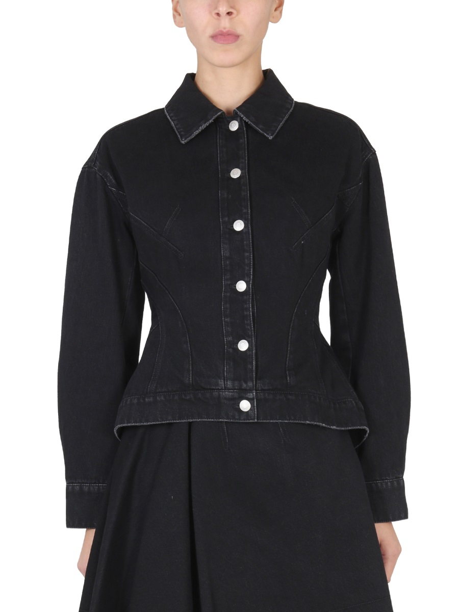[Alexander McQueen] Denim Jacket FW22 715557_QMAB51000