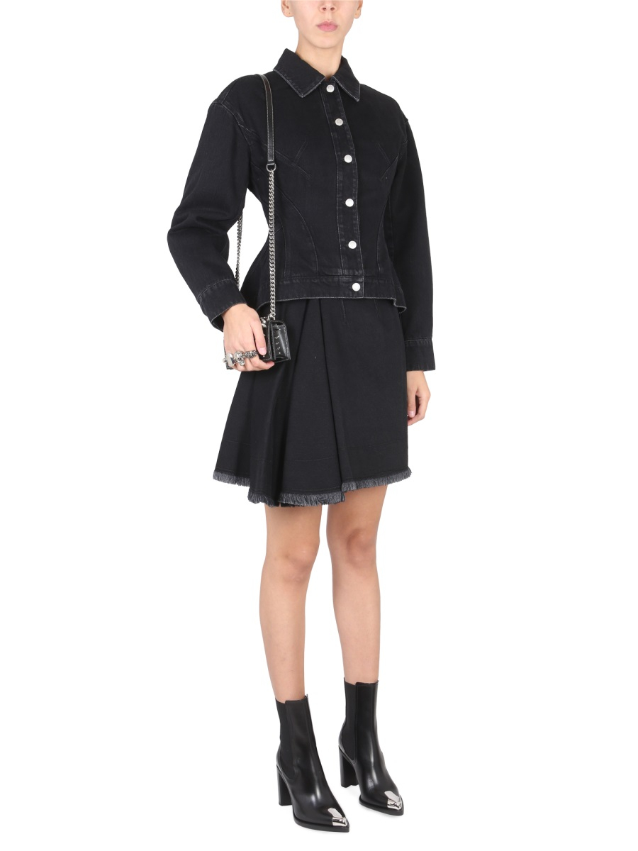[Alexander McQueen] Denim Jacket FW22 715557_QMAB51000