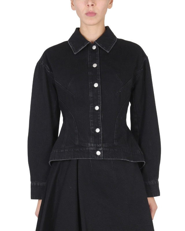 [Alexander McQueen] Denim Jacket FW22 715557_QMAB51000
