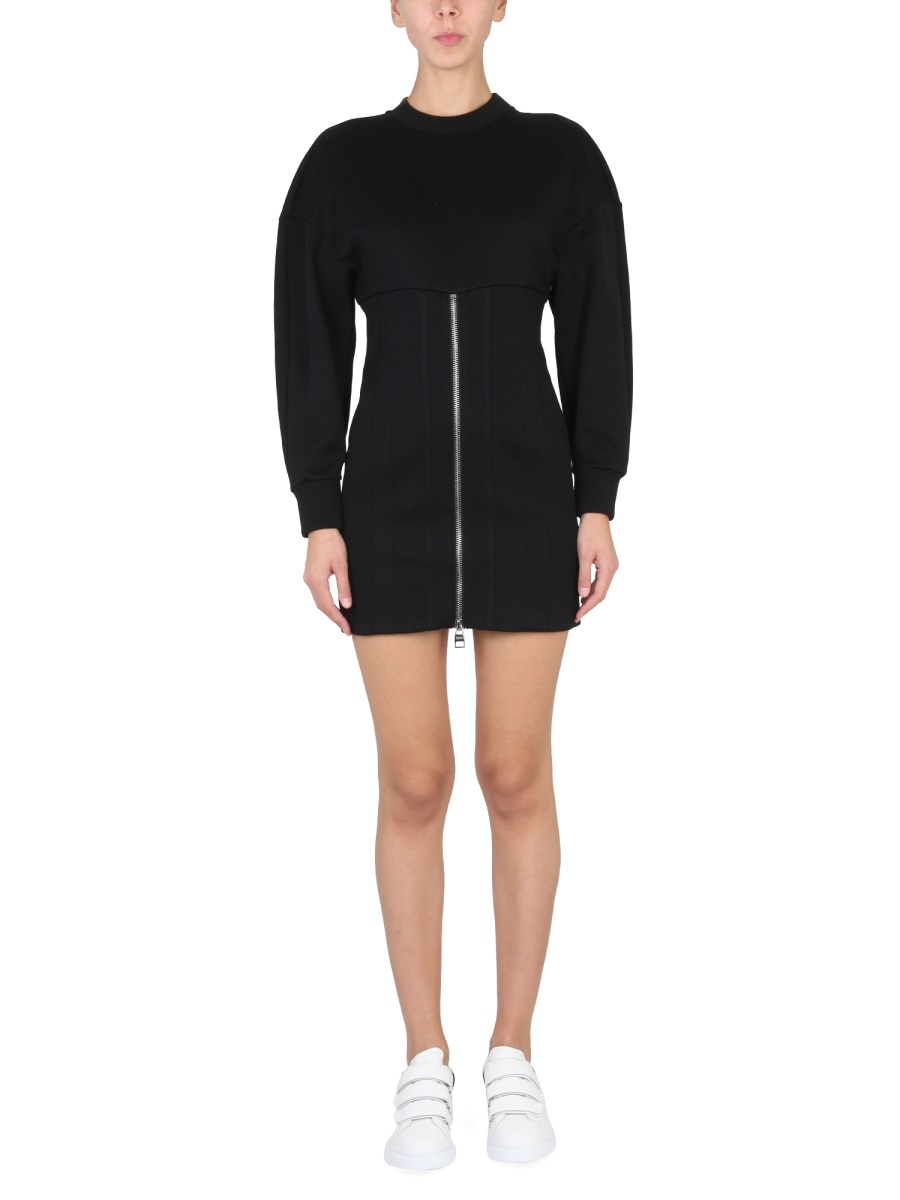[Alexander McQueen] Long sleeve dress FW22 718462_QLAA81000