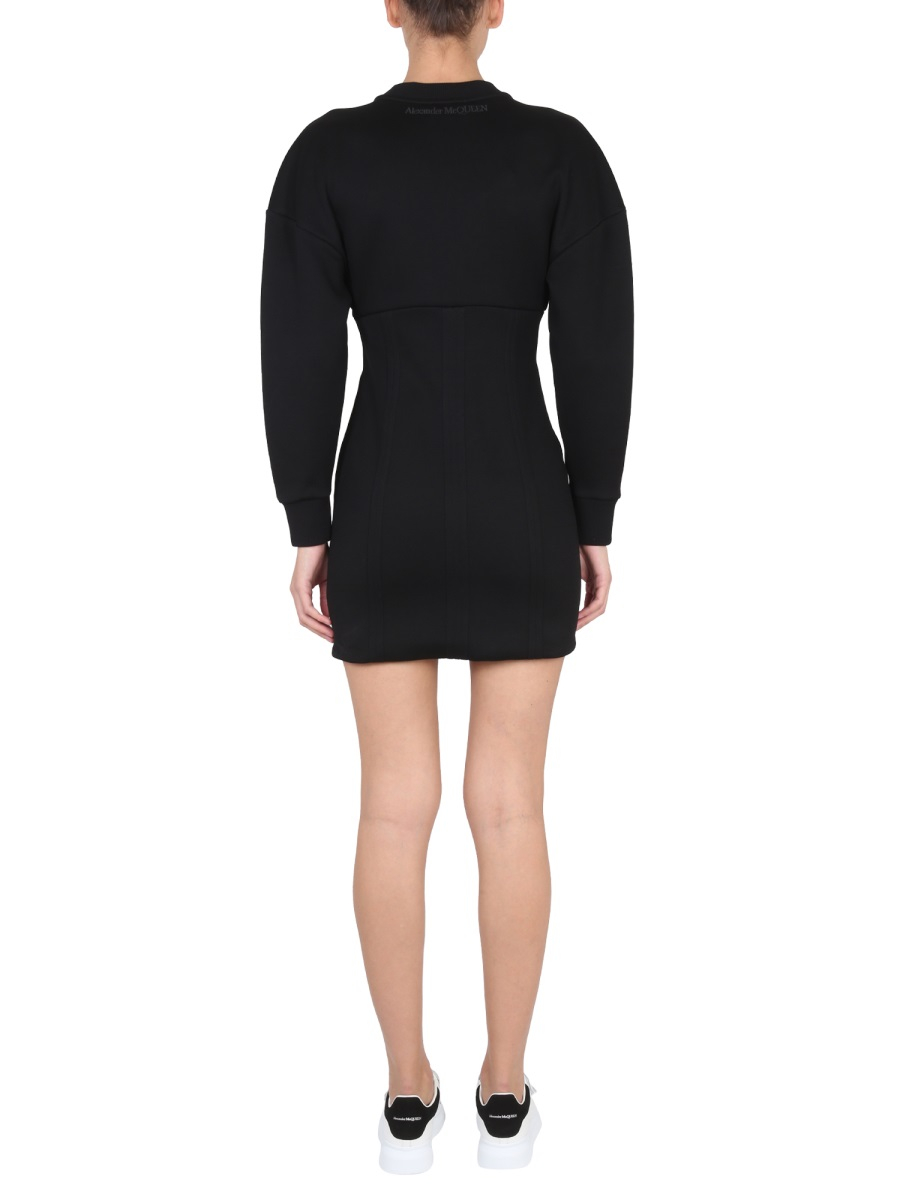 [Alexander McQueen] Long sleeve dress FW22 718462_QLAA81000