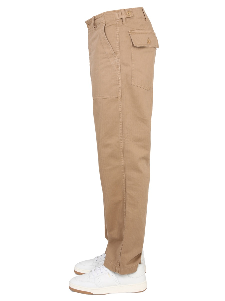[EAST HARBOUR SURPLUS] Trousers FW22 TEXAS_41BEIGE