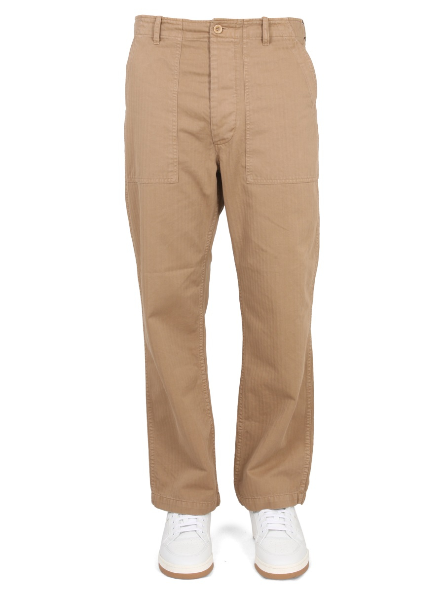 [EAST HARBOUR SURPLUS] Trousers FW22 TEXAS_41BEIGE
