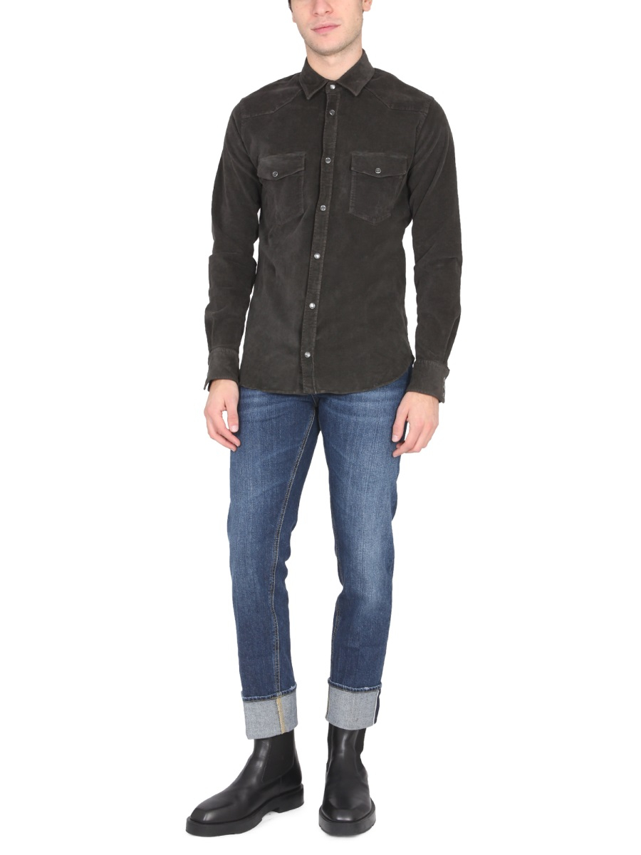 [PT TORINO] Shirts Long Sleeve FW22 TL6TTX010CPT_03CK0181