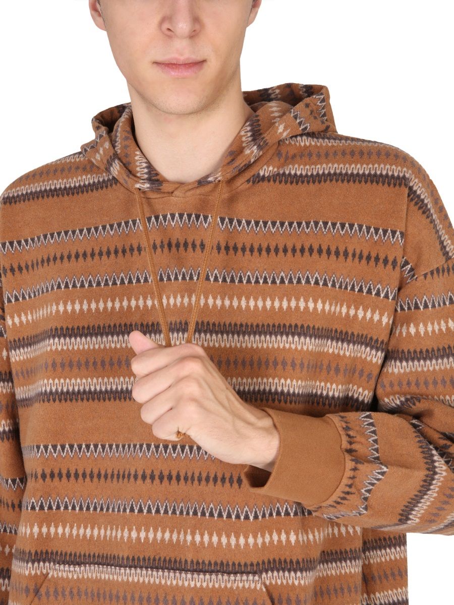 [UNIVERSAL WORKS] Hoodie FW22 27609_BROWN