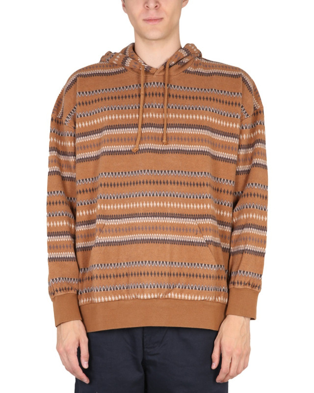 [UNIVERSAL WORKS] Hoodie FW22 27609_BROWN