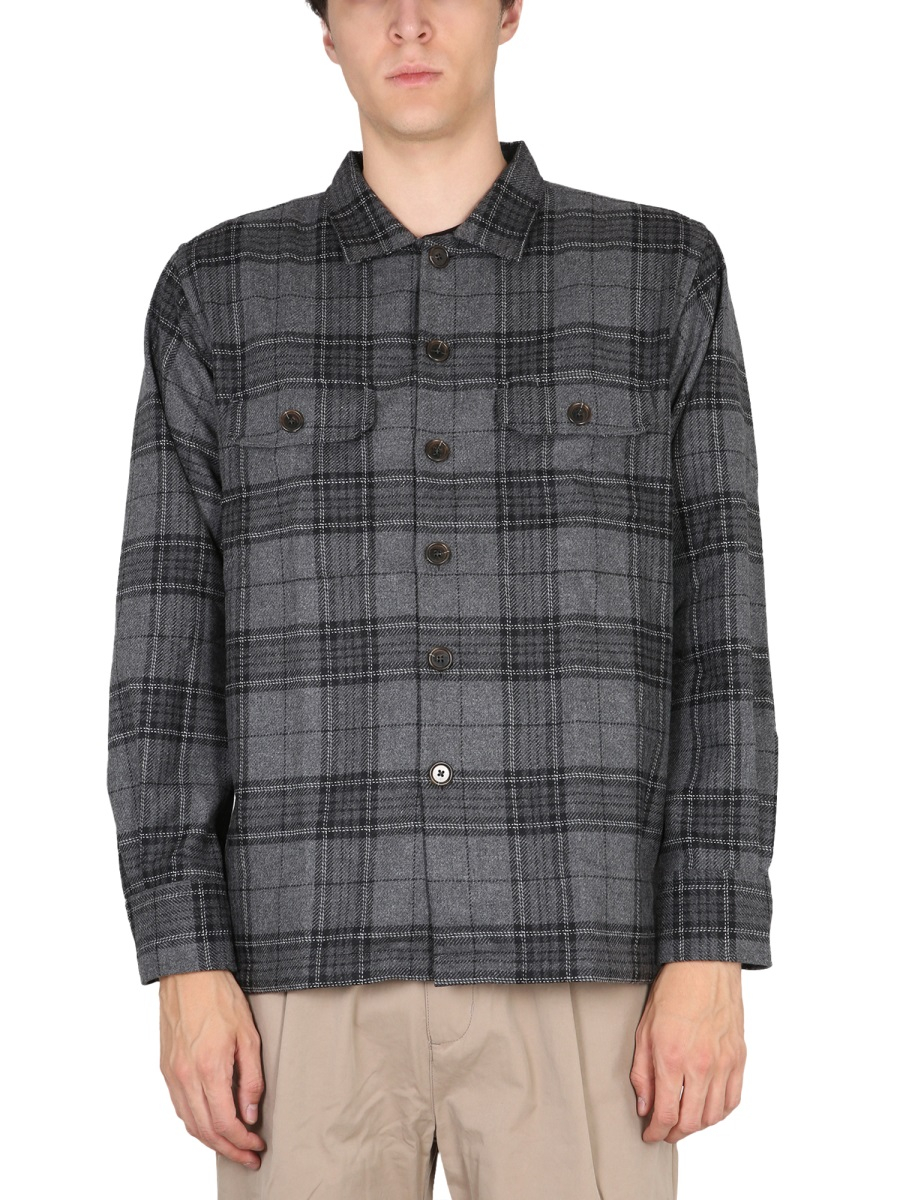 [UNIVERSAL WORKS] Shirts Long Sleeve FW22 27653_GREY