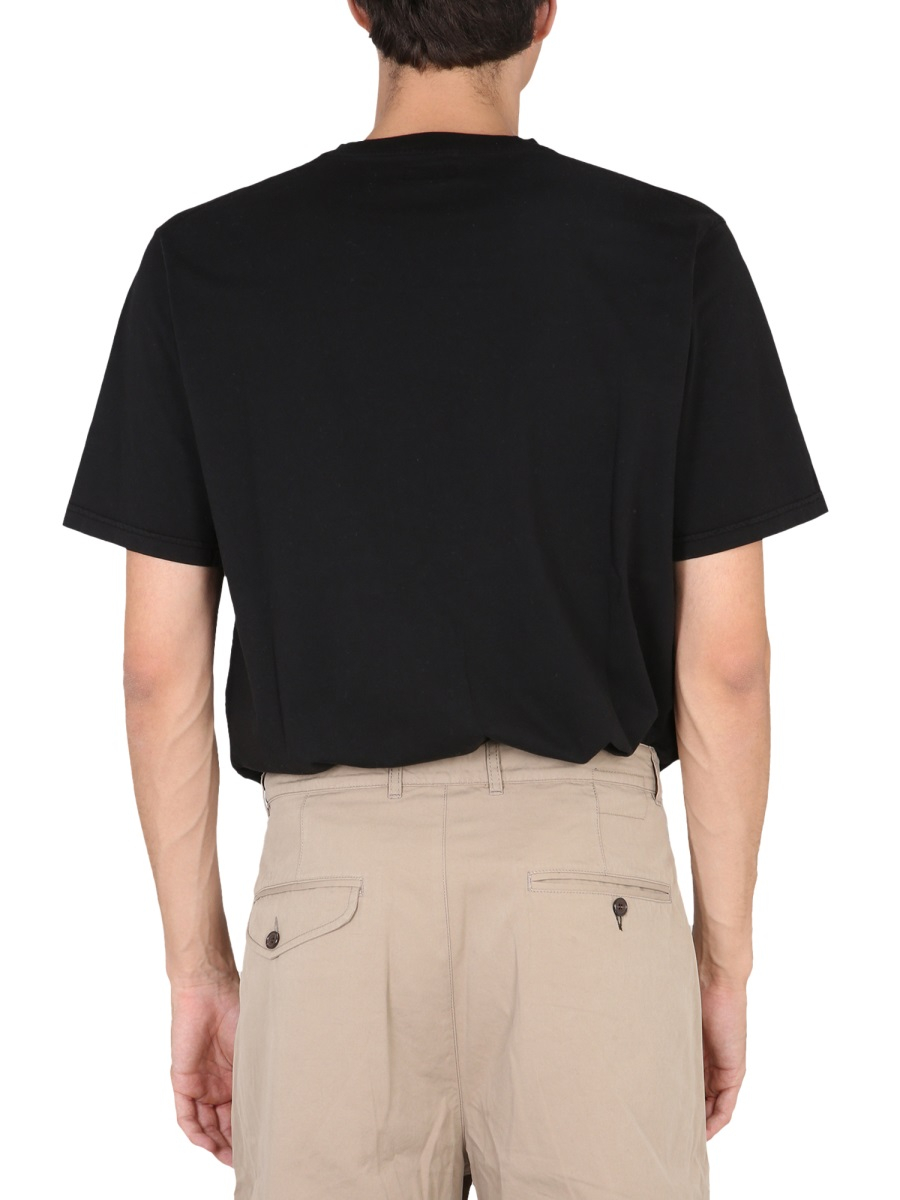 [UNIVERSAL WORKS] T-shirts Short Sleeve FW22 27730_BLACK