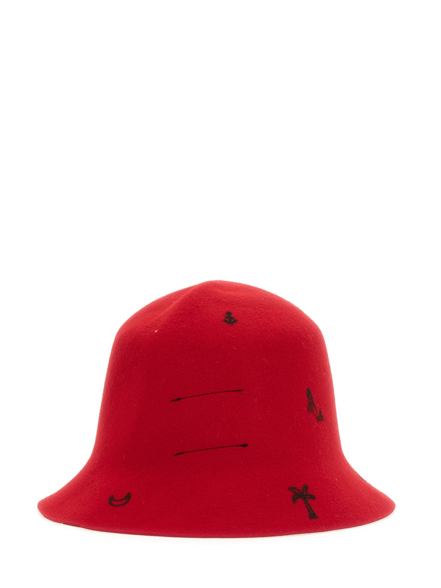 [SUPERDUPER FEAT LORENZOJOVA] Hat SS22 FREYA_IBISCO