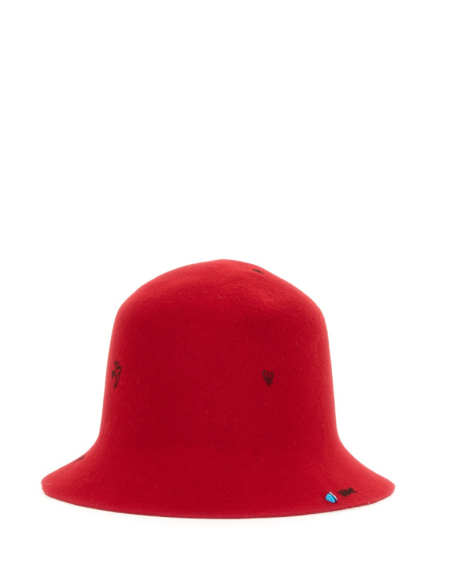 [SUPERDUPER FEAT LORENZOJOVA] Hat SS22 FREYA_IBISCO