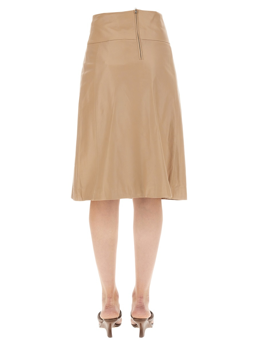 [Arma] Midi skirt SS22 006L221050_NOUGAT