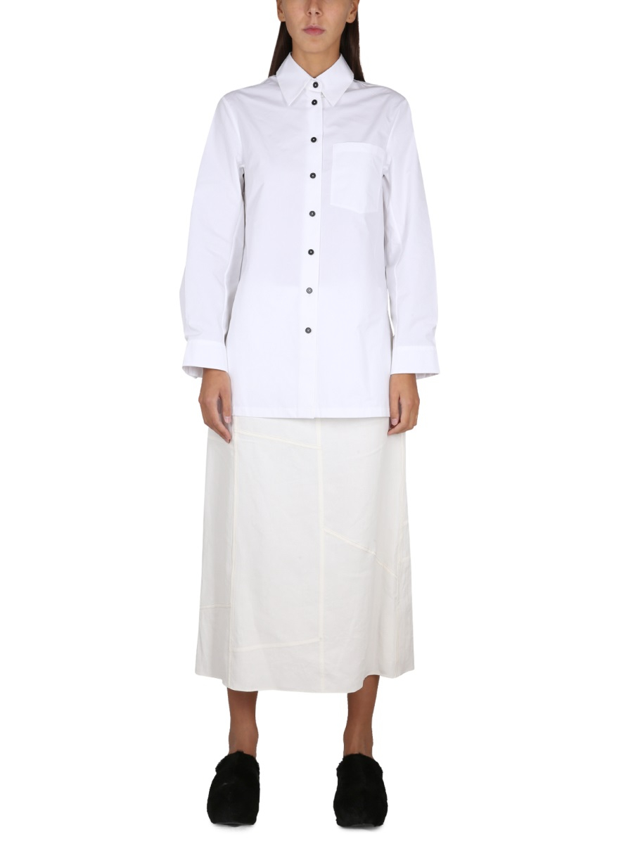[Jil Sander] Midi skirt SS23 J02MA0119_J60001104