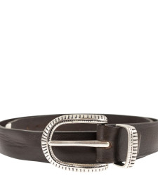 [ALBERTO LUTI] Belt SS26 314/30 MORO