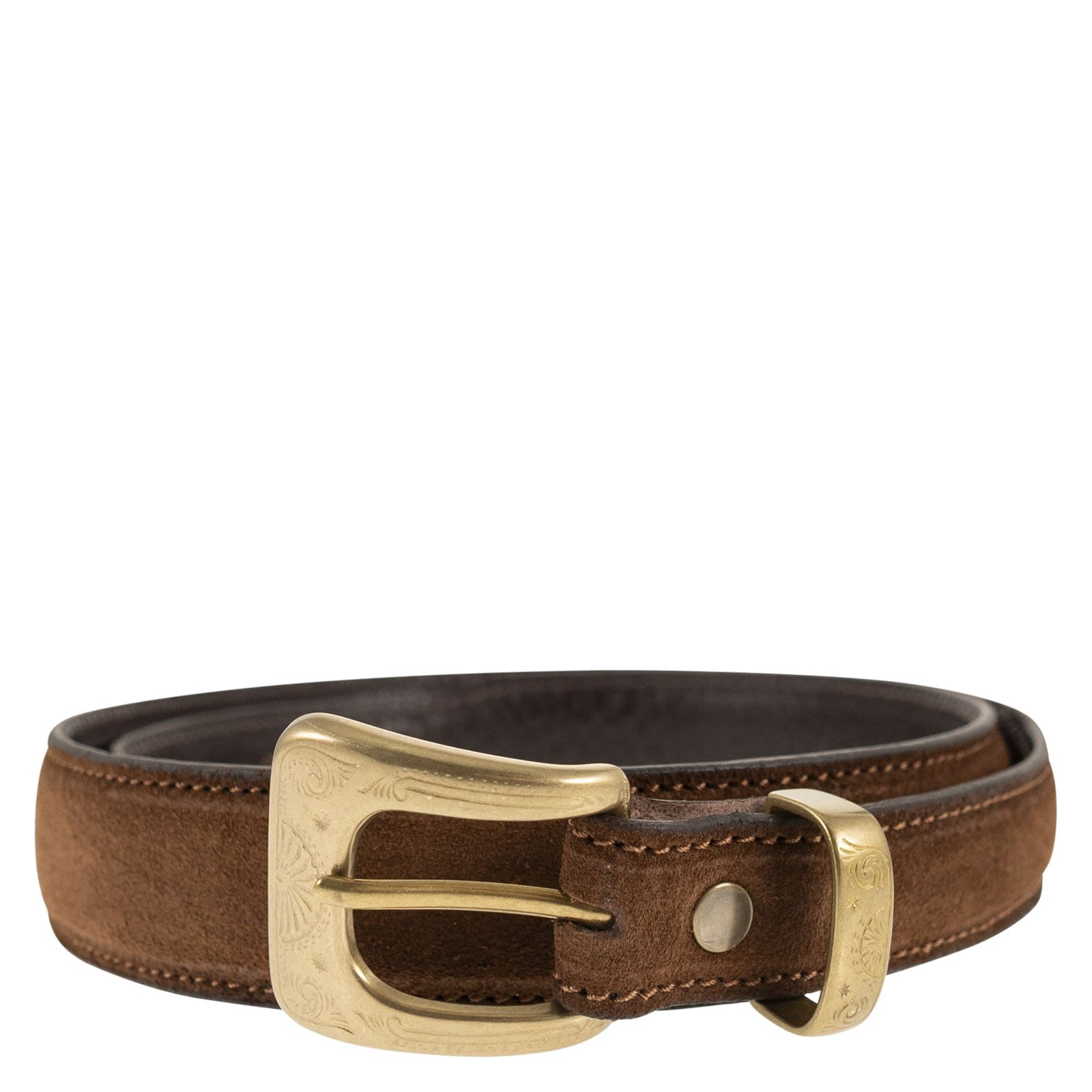 [ALBERTO LUTI] Belt SS26 313/35 BRUCIATO