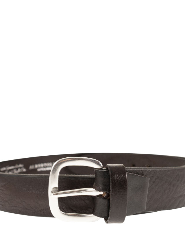 [ALBERTO LUTI] Belt SS26 754/35 MORO