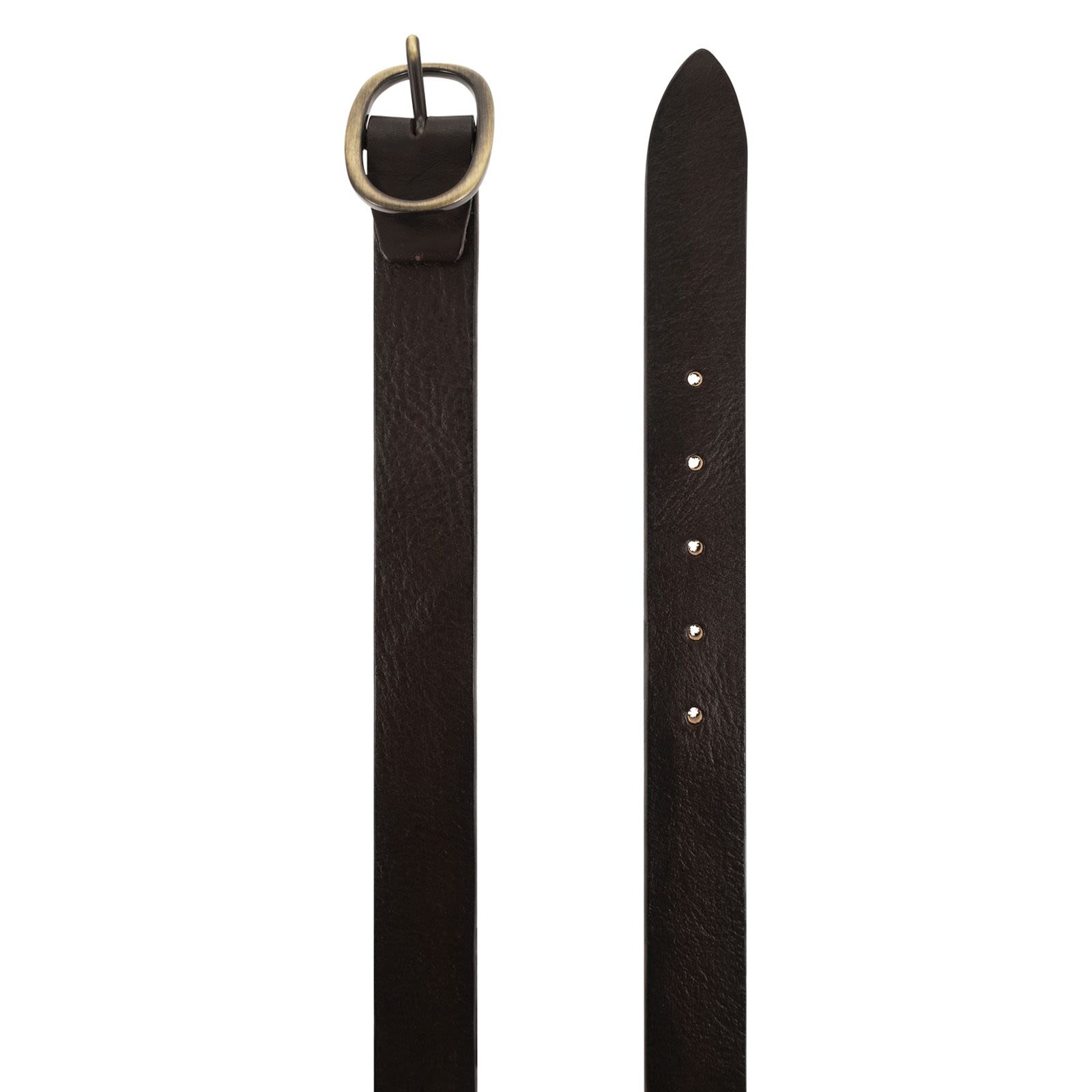[ALBERTO LUTI] Belt SS26 806/30 MORO