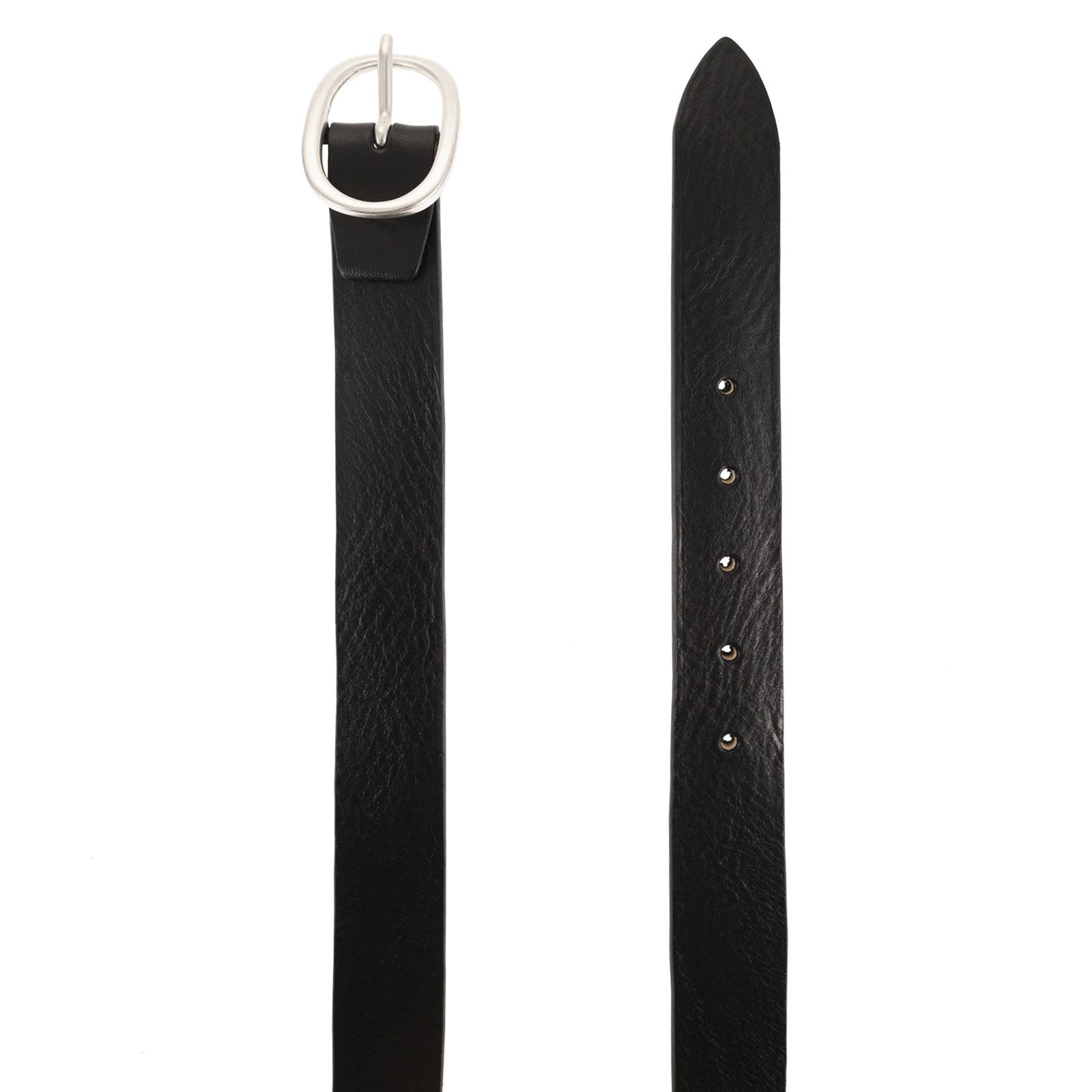 [ALBERTO LUTI] Belt SS26 806/30 NERO