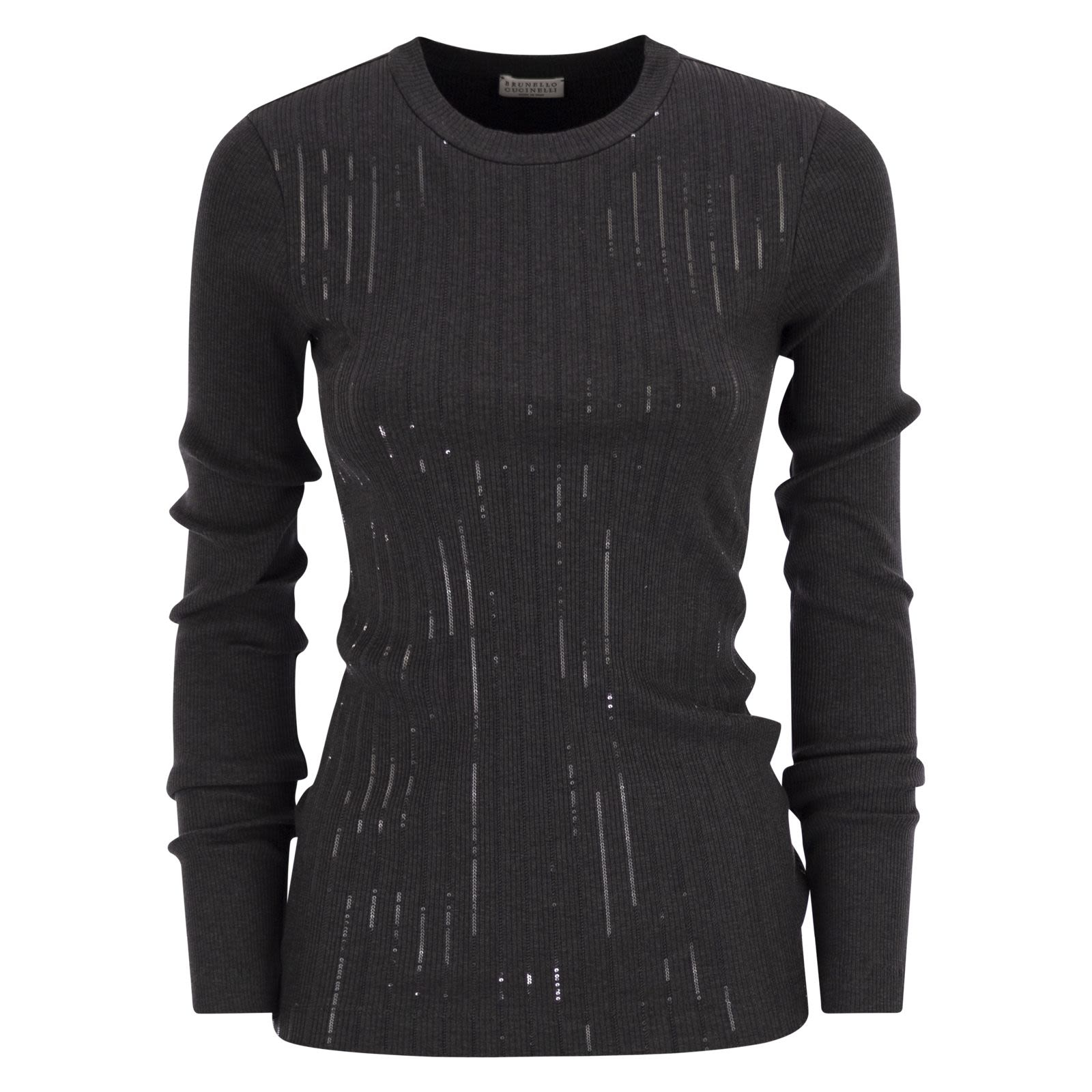 [Brunello Cucinelli] T-shirts Long Sleeve FW25 MG902EI400 C390