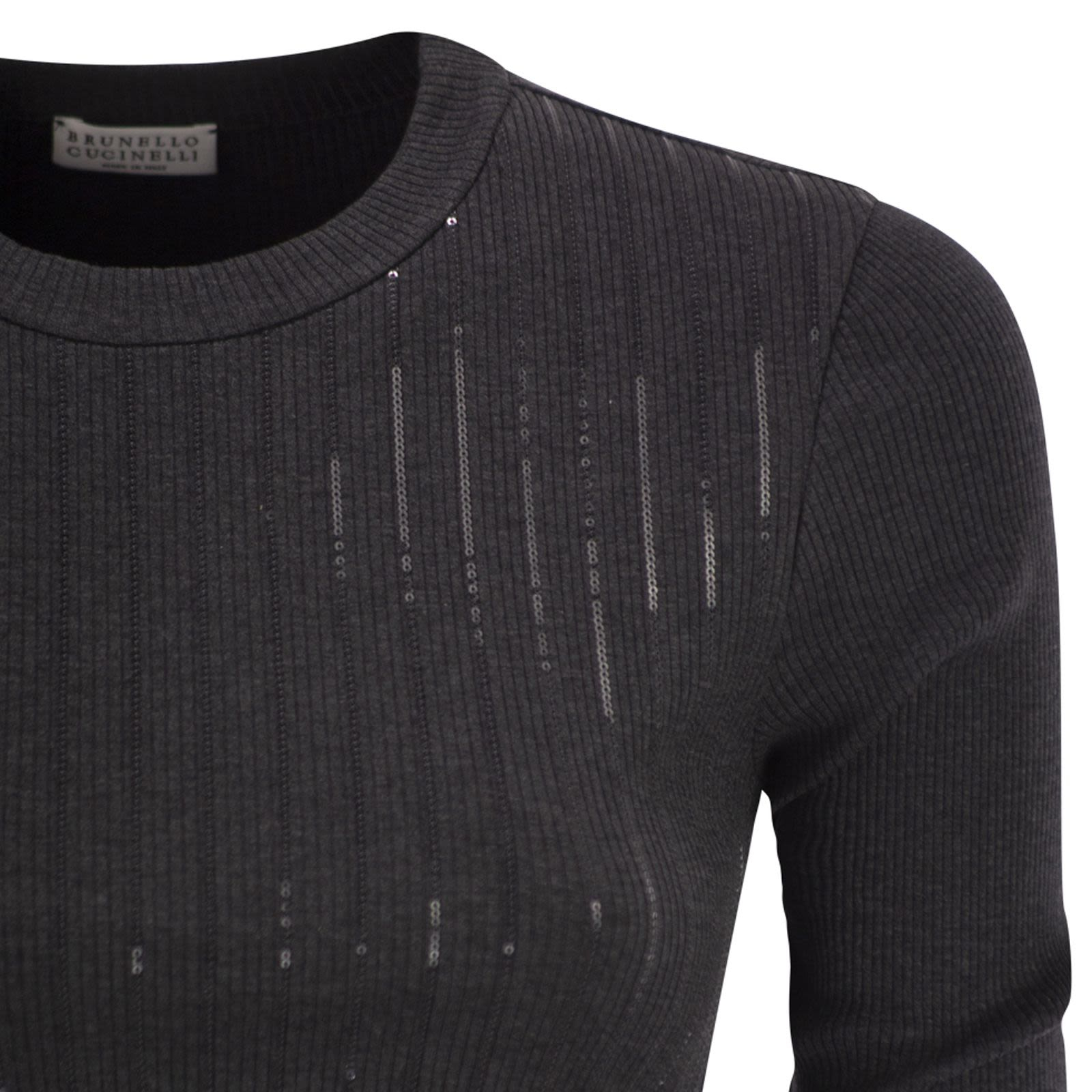 [Brunello Cucinelli] T-shirts Long Sleeve FW25 MG902EI400 C390