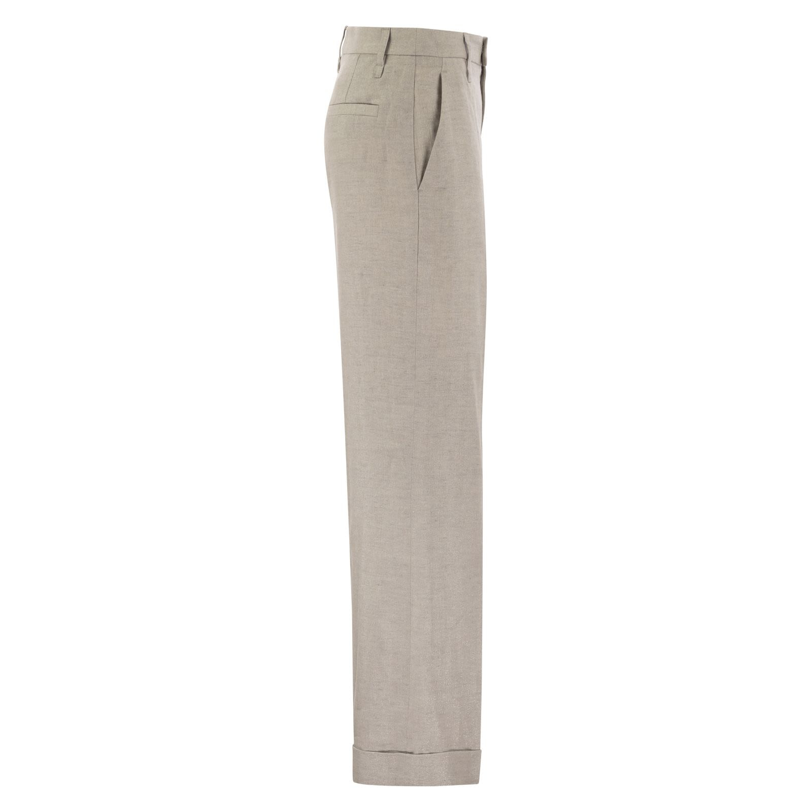 [Brunello Cucinelli] Trousers SS24 MH567P8492 C011 C.V.