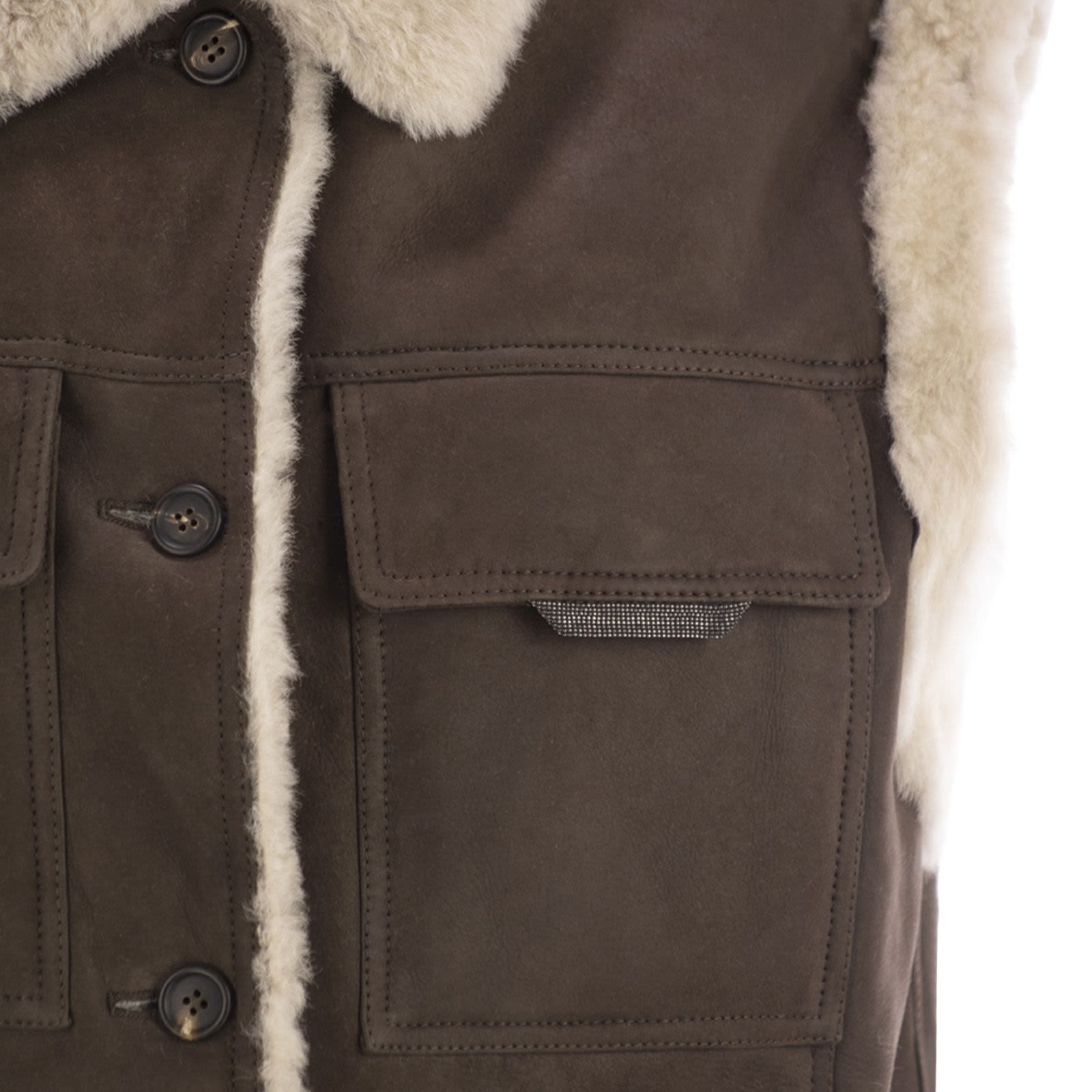 [Brunello Cucinelli] Vest FW25 MPMBP7680P C4194