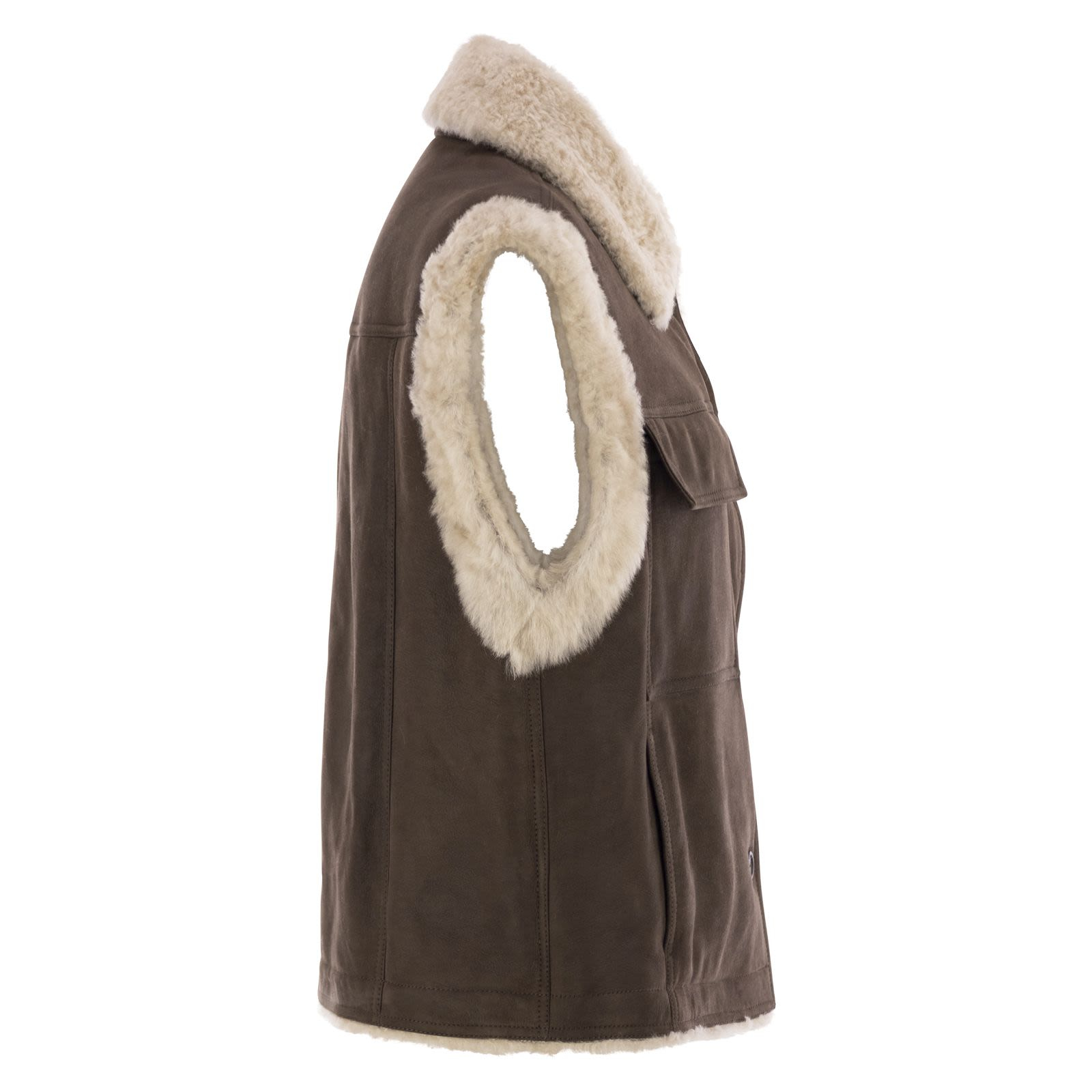 [Brunello Cucinelli] Vest FW25 MPMBP7680P C4194