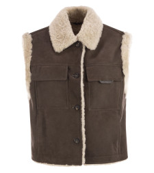 [Brunello Cucinelli] Vest FW25 MPMBP7680P C4194