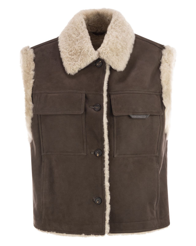 [Brunello Cucinelli] Vest FW25 MPMBP7680P C4194