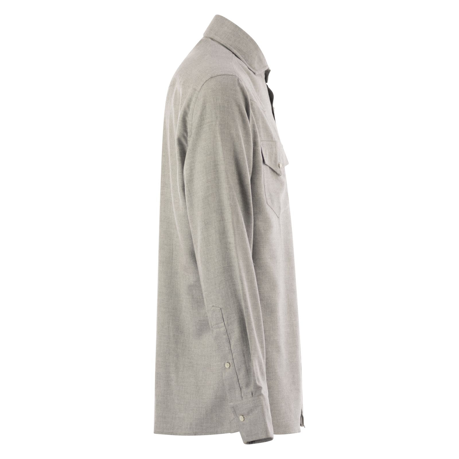 [Brunello Cucinelli] Shirts Long Sleeve FW25 MY6374008 C045