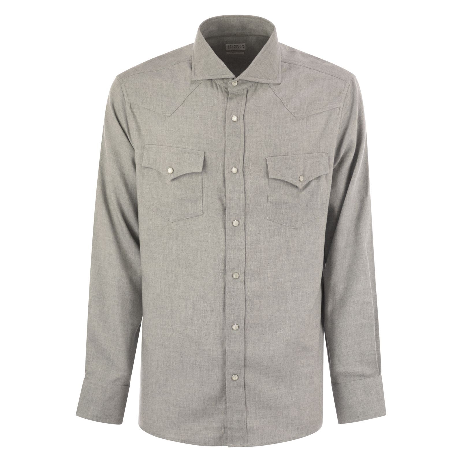 [Brunello Cucinelli] Shirts Long Sleeve FW25 MY6374008 C045