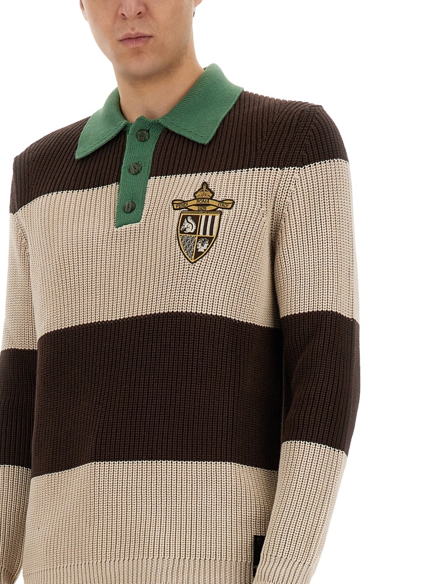 [Fendi] T-shirts Long Sleeve SS25 FZC358_AU7SF1RWU