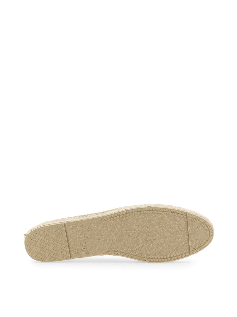 [MANEBI] Flat shoes SS23 G4.7D0_COTTONJACQUARDPINKCREAM