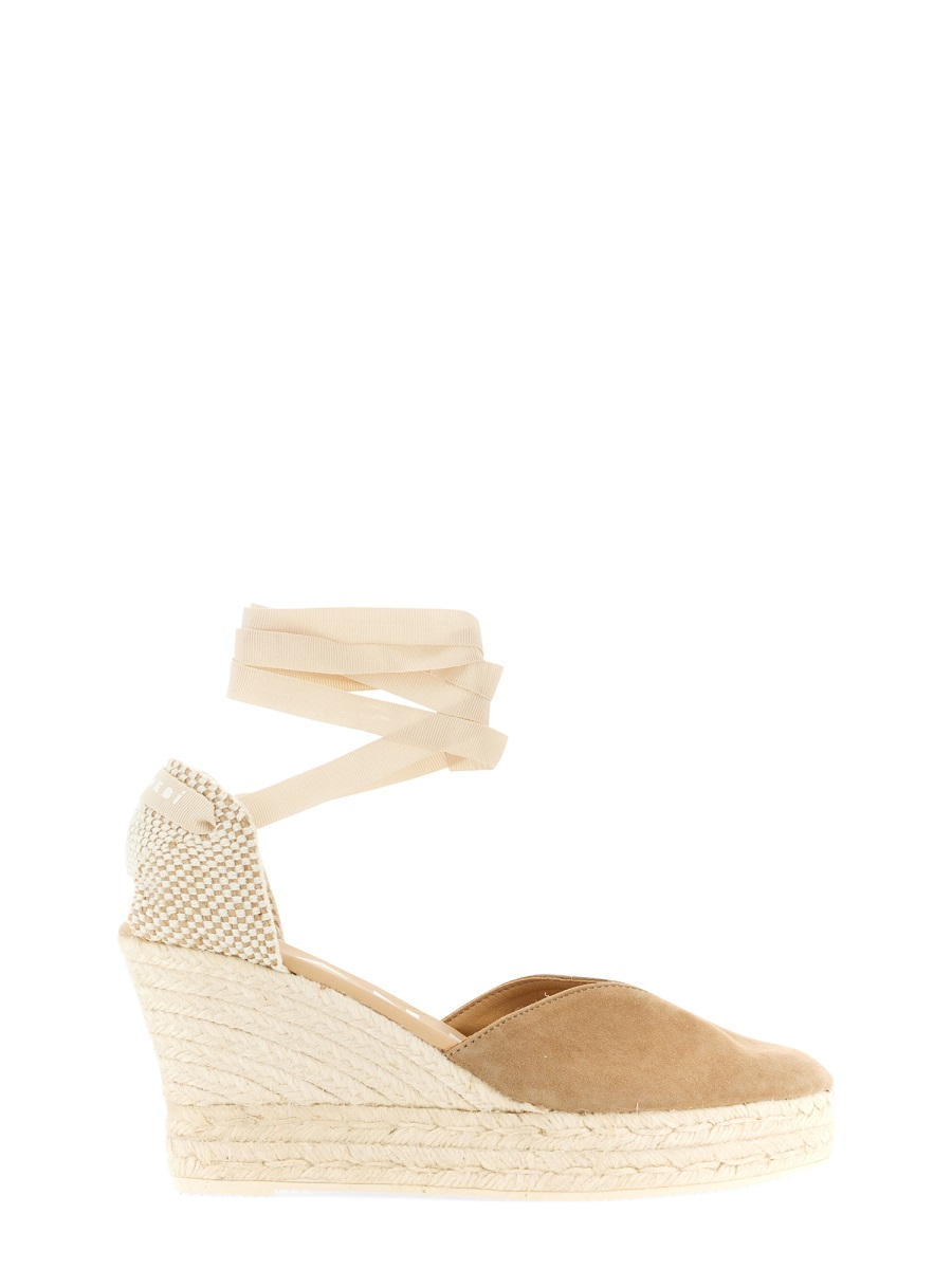 [MANEBI] Wedges SS22 W1.9WH_SUEDETAUPE