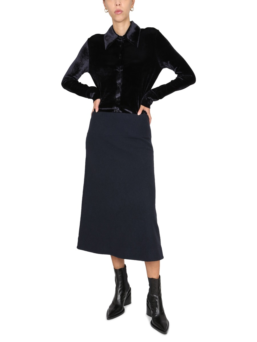 [Jil Sander] Midi skirt FW22 J02MA0028_J40016401