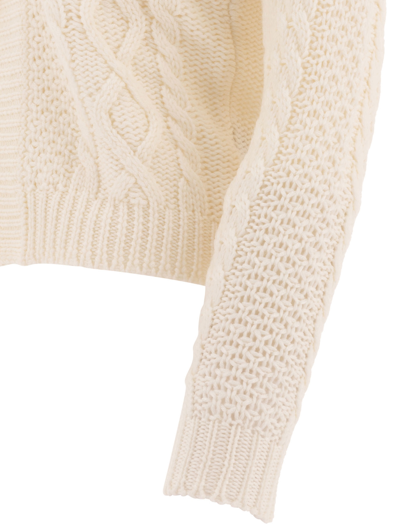 [Rakki] Cardigan FW25 SOUFFLE CARDIGAN WVBIANCO LANA
