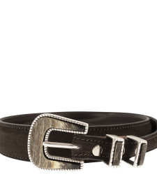 [ALBERTO LUTI] Belt SS26 696/35 MORO