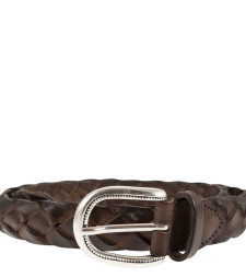 [ALBERTO LUTI] Belt SS26 TRECCIA 030 NEW MORO