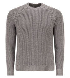 [Rakki] Knitwear FW25 REBEL GIROCOLLO WV GRIGIO