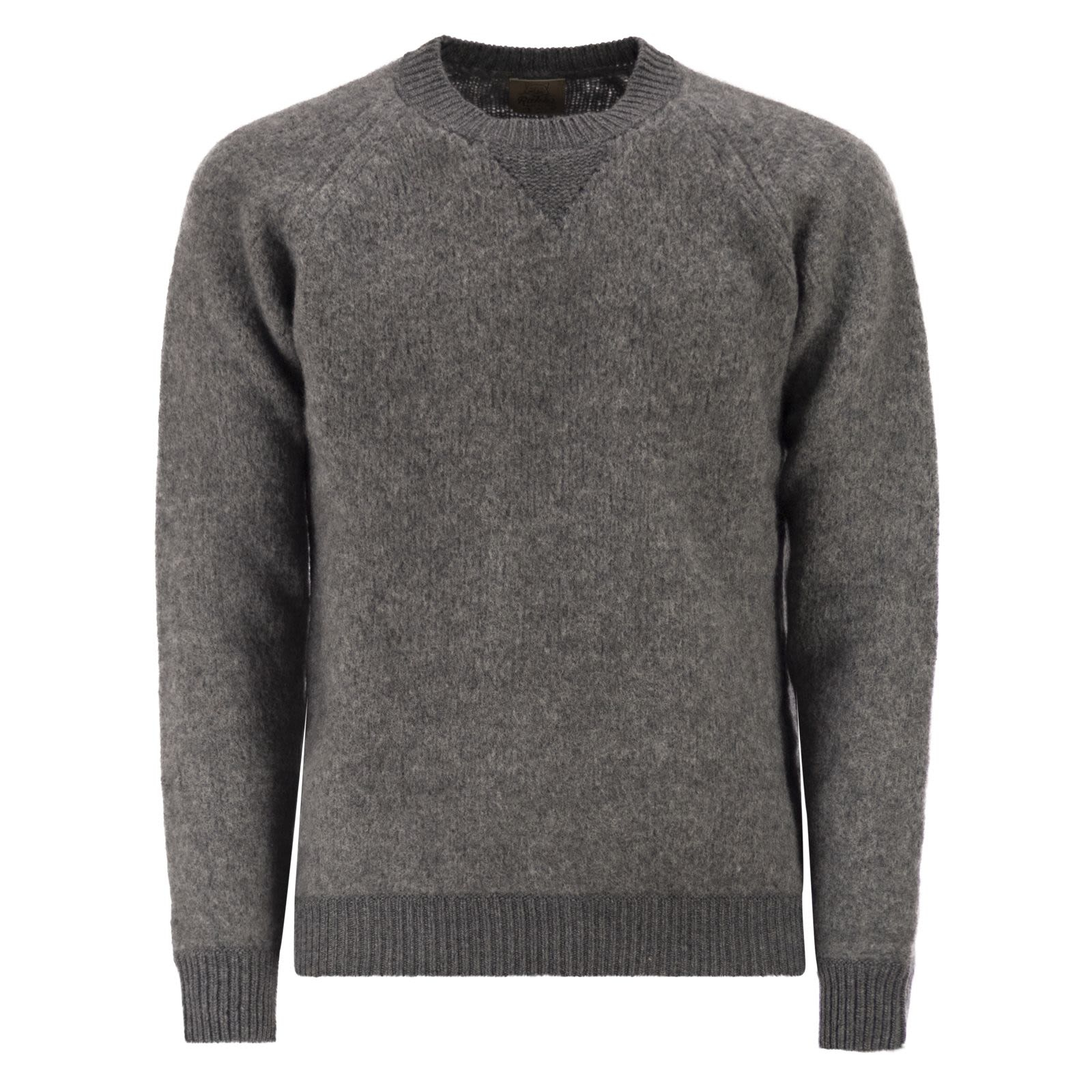 [Rakki] Knitwear FW25 VIRGIL WY+WVB GRIGIO MEDIO