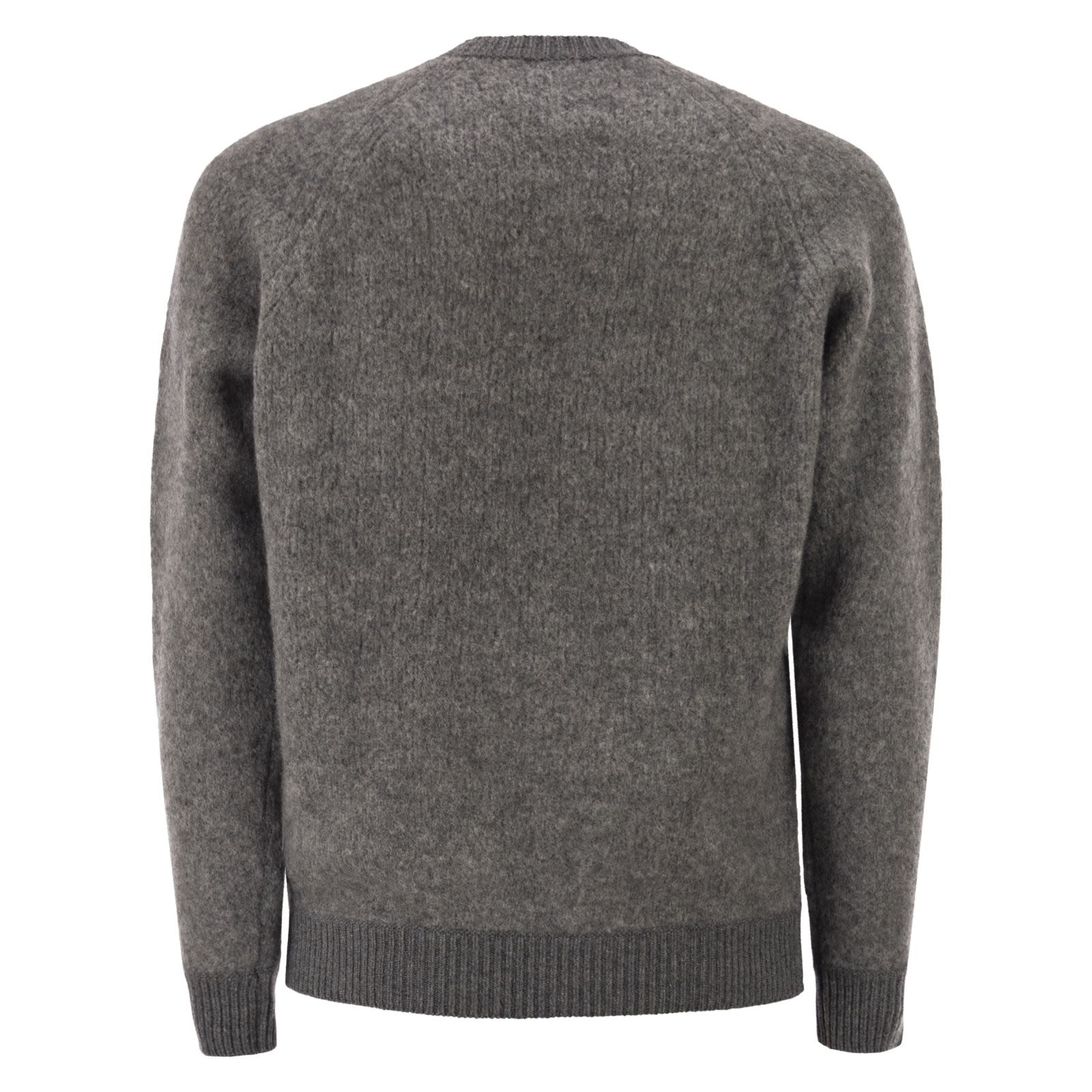 [Rakki] Knitwear FW25 VIRGIL WY+WVB GRIGIO MEDIO