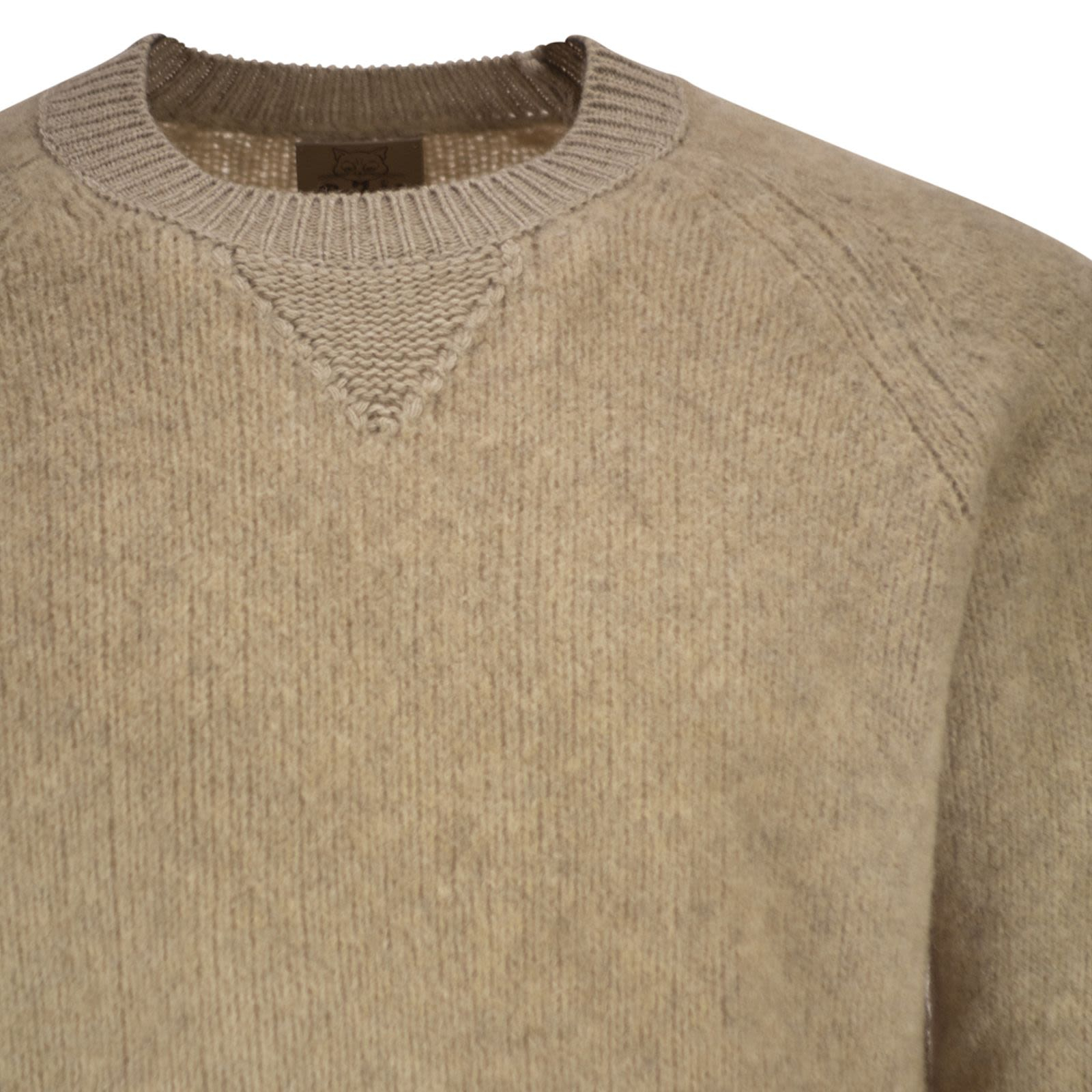 [Rakki] Knitwear FW25 VIRGIL WY+WVB SABBIA MELANGE