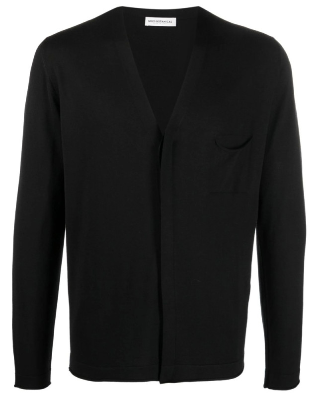 [GOES BOTANICAL] Cardigan FW25 115  NERO