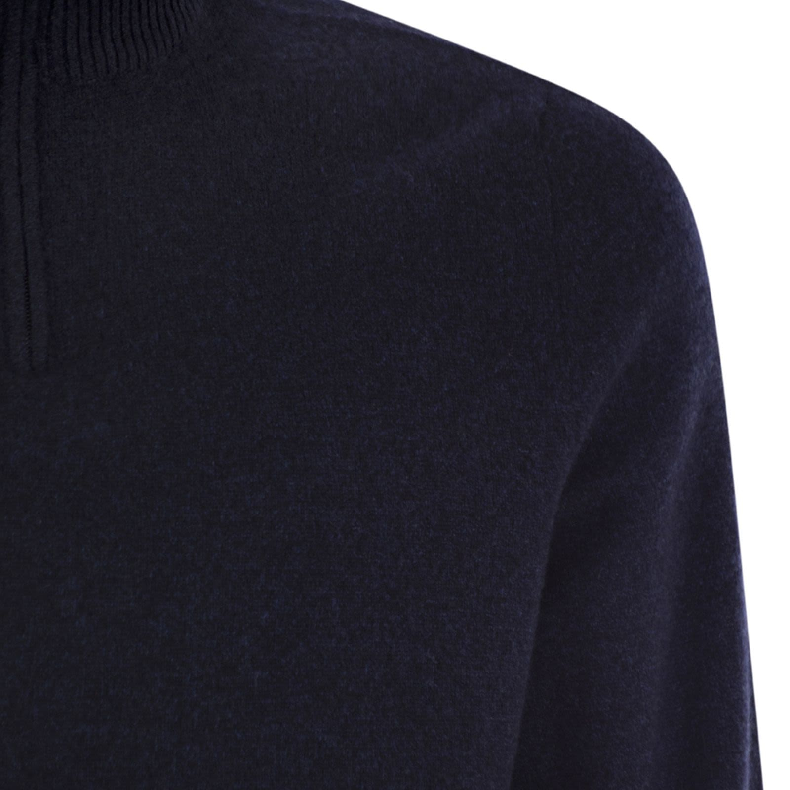[Fedeli] Knitwear FW25 MU008411 BORDER