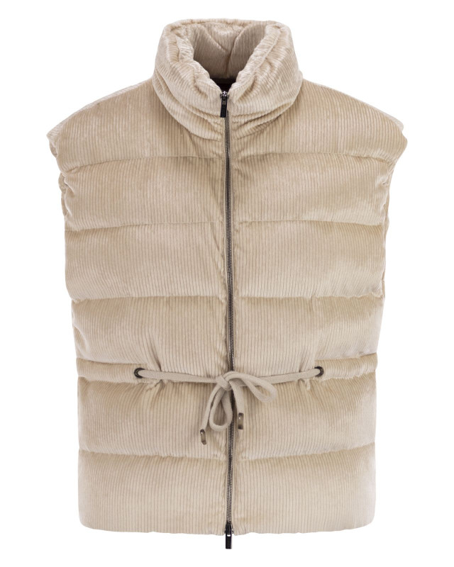 [Peserico] Down Vest FW25 S03429U01597 043